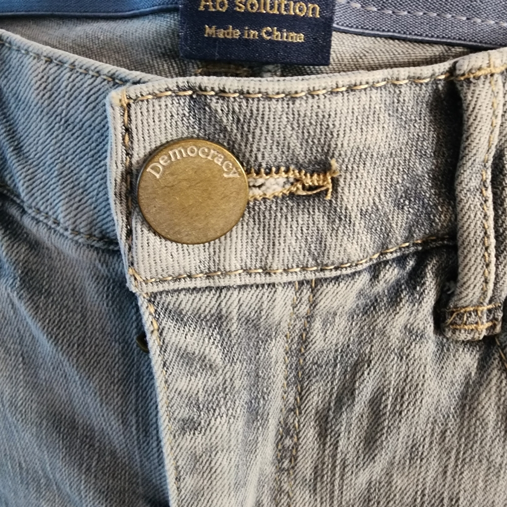 Democracy Light Blue Flare Jeans - Picture 4 of 6